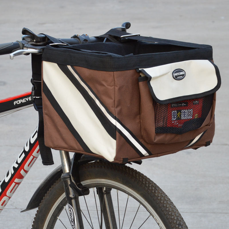 The Ultimate Removable Pet Bicycle Carrier Basket