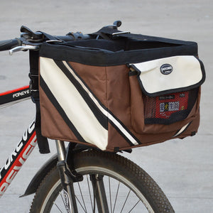 The Ultimate Removable Pet Bicycle Carrier Basket
