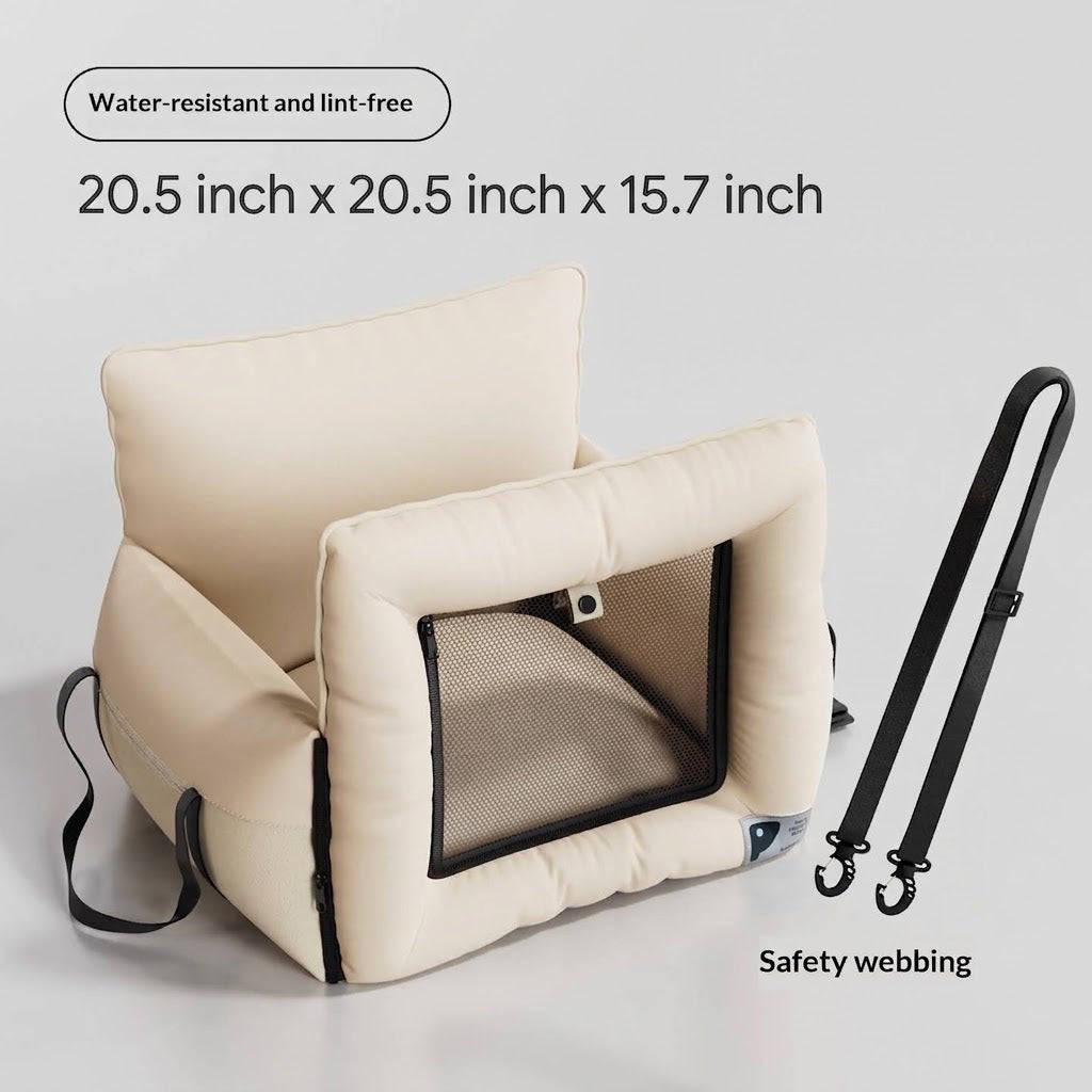 Detachable Washable Pet Car Travel Carrier Seat
