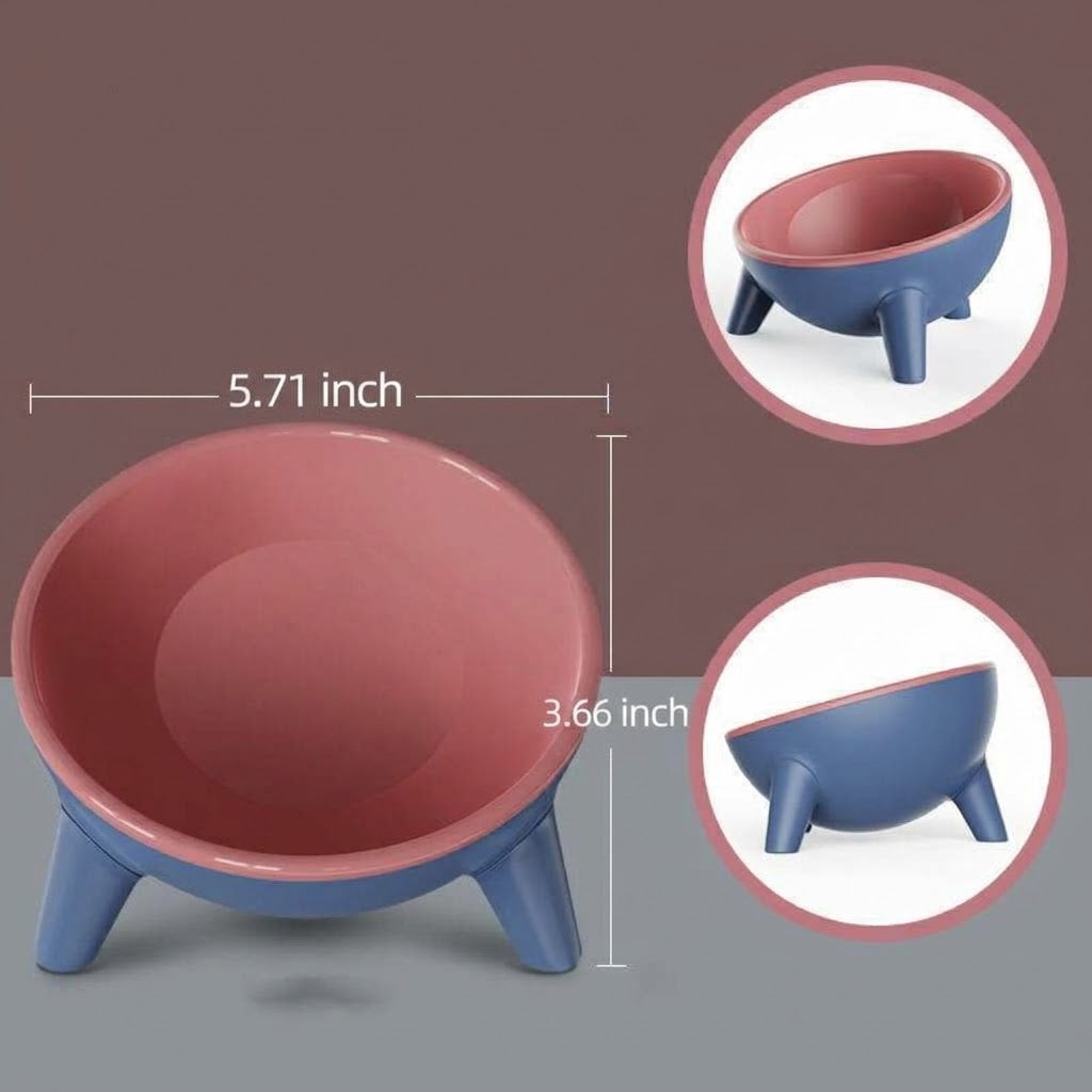 Nordic Pet Feeding Bowl With Stand