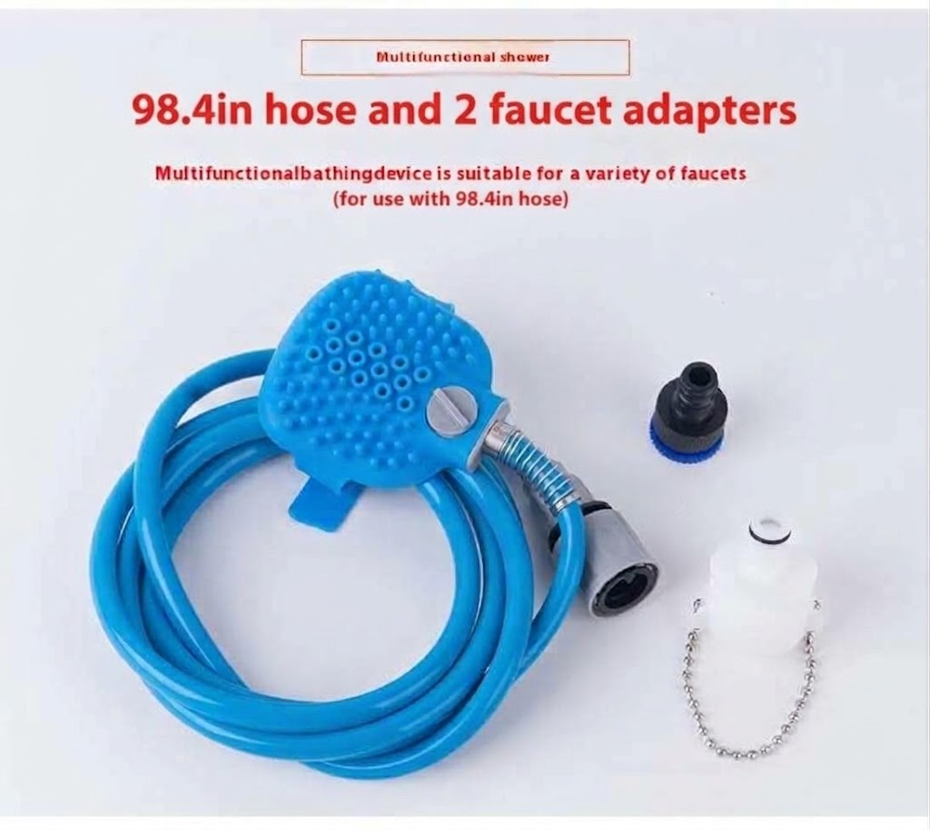 Silicone Pet Bathing Gloves Massage Shower Brush