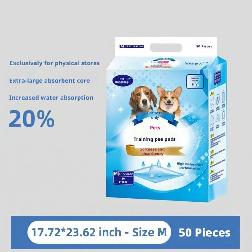 Pet Training Urine Pads 23.62 × 35.43 in XL 20 Pieces Pack
