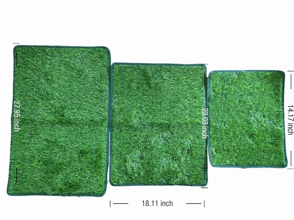 Washable Pet Grass Pad Indoor Outdoor Potty Training Mat