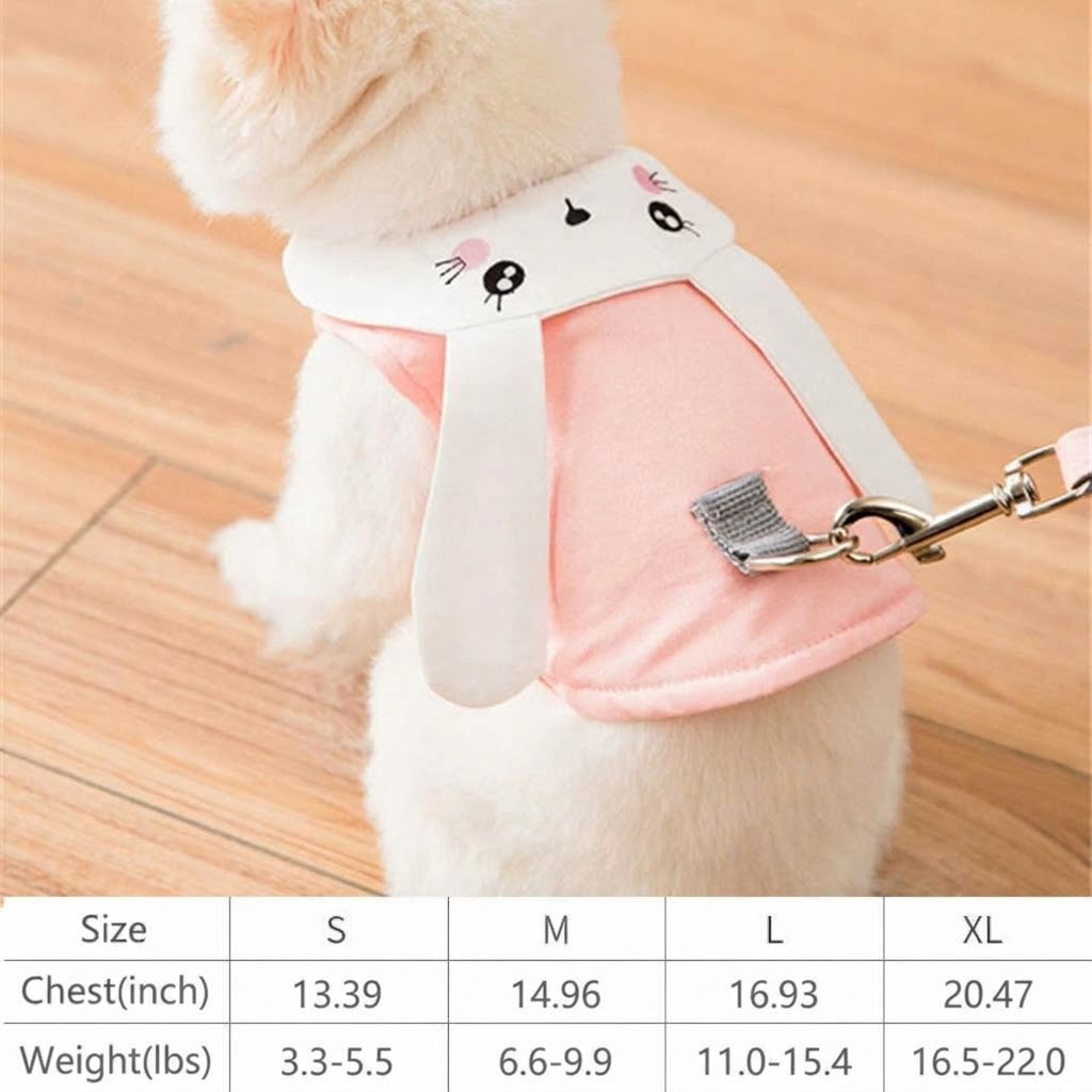 Pet Vest Chest Harness With Leash