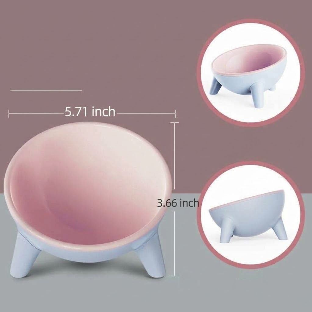 Nordic Pet Feeding Bowl With Stand